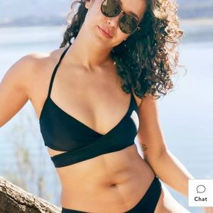 Aerie Wrap Halter Bikini Top